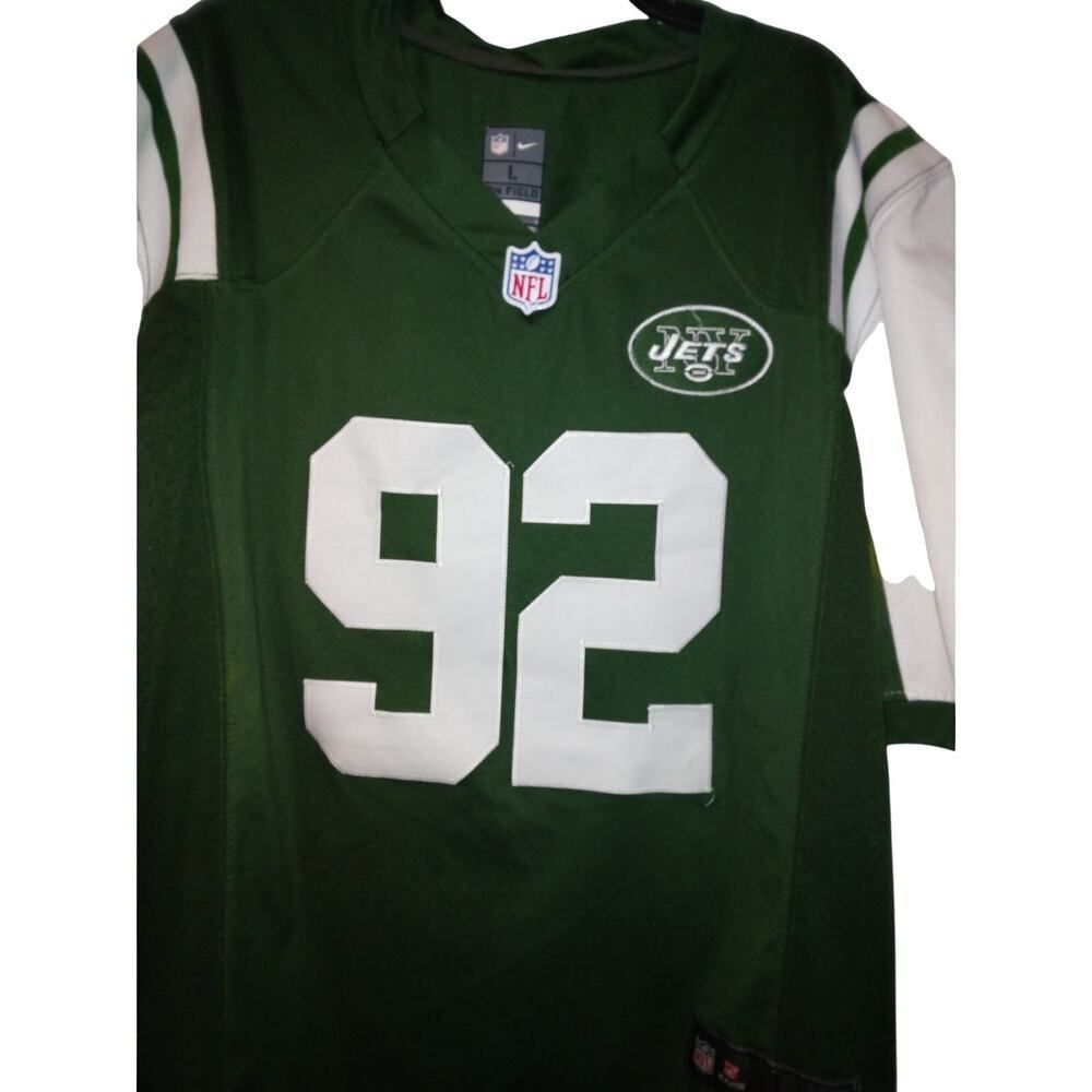 Nike On Field N.Y. Jets NFL Leonard William's #92 Football Jersey - Size: Large